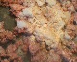 A picture of step 5 of Layered Linguine.