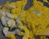 Foto langkah ke 2 dari resep Gulai Pakis Udang Telur Puyuh.