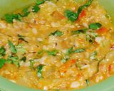 A picture of step 4 of Bottle gourd sabji.