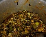 ग्रीन ओनियन आणि तुरीच्या दाण्याची भाजी ( green onion ani turichya danyachi bhaaji recipe in marathi रेसिपी स्टेप 4 फोटो 