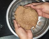 A picture of step 3 of Peanut Butter Cookies (Eggless).