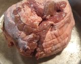 A picture of step 1 of Roasted Leg of Lamb Batch 4.