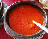 Foto del paso 4 de la receta: Ajíes rellenos en salsa de tomate natural. 🌶️🍅🌶️🍽️