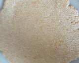 A picture of step 6 of Til chikki with Jaggery.