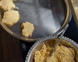 A picture of step 3 of Chana daal vada.