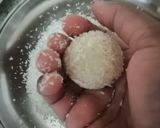 A picture of step 4 of Coconut ladoo.