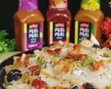 A picture of step 5 of Cheesy Pizza Tikka Fries 🍟 🍟.
