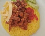 Foto langkah ke 2 dari resep Nasi kuning sederhana.