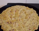 A picture of step 3 of Moong sprouts chilla.