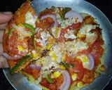 सूजी पिज़्ज़ा (suji pizza recipe in Hindi) रेसिपी चरण 4 फोटो