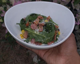 Foto del paso 9 de la receta: Ensalada de espinacas con tocino