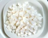 A picture of step 3 of Homemade coconut milk.