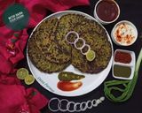 A picture of step 9 of Methi Bajra Flour Dhebra (Gujarati Style).