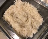 Une image de l'étape 2 de Riz moulé coco, curcuma, coriandre.