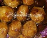 Foto langkah ke 9 dari resep BAKSO BAKAR TEFLON NAMPOL PEDES ala Depan Kampus Poltekkes solo.