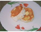 A picture of step 10 of Souffle Pancakes.