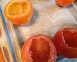 Une image de l'étape 2 de Tomate farcie vegan.