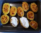 🥔Kolbásszal töltött krumpli🥔 recept fázis 3 fotója