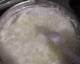 A picture of step 1 of RAS MALAI 🌸.