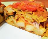 Une image de l'étape 6 de Omelette curcuma paprika fumé tomates..