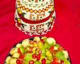 A picture of step 3 of Makhana Chaat.