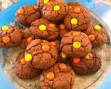 Φωτογραφία βήματος 4 της συνταγής Chewy Nutella cookies Reese's peanut butter