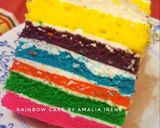 Foto langkah ke 11 dari resep Rainbow cake kukus ny.liem empuk enak wangi.
