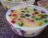 Foto langkah ke 6 dari resep Puding Susu Mozaik.