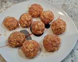 Foto del paso 5 de la receta: Albóndigas de lomo adobado en salsa de champiñones