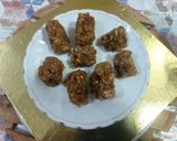 A picture of step 6 of Makhana coconut pak janmashtami special.