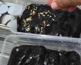 Foto langkah ke 7 dari resep Pisang Berendam Vla Coklat.
