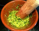 Foto del paso 2 de la receta Merluza gratinada con pesto