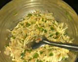 A picture of step 1 of Veg.cheese Paratha.