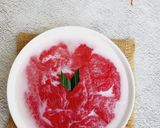 Foto langkah ke 5 dari resep Bubur singkong dengan pewarna kayu secang.