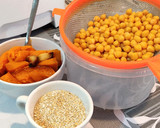Foto del paso 1 de la receta: Hamburguesas de garbanzos y calabaza