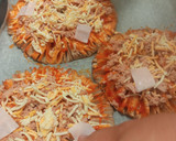 Foto del paso 3 de la receta: Pizza con base de seta (en catalán Apagallums)