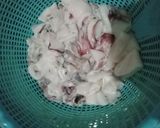Foto langkah ke 1 dari resep Cumi pete cabe ijo.
