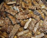 A picture of step 3 of Steak, Onions, and Eggs.