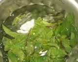 A picture of step 1 of Minty lemon sharbat.