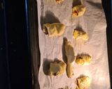 A picture of step 3 of Savory Croissant with Bell Pepper and Ground Beef.