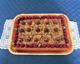 A picture of step 7 of Nutella and Raspberry Cake.