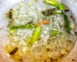 A picture of step 2 of Khatti Mithi Kadhi.
