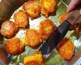 A picture of step 3 of Butternut flapjack (pampoen koekies).