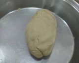 A picture of step 1 of Bajra ke Khakhra.
