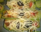 صورة لخطوة 2 من وصفة قوارب الكورجيت رائعة وبنينة 😋😋😋💐