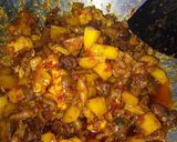 Foto langkah ke 6 dari resep Sambal Goreng Kentang Usus Ati Ampela Pedas.