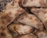Foto del paso 4 de la receta: Empanadas de kamikama (surimi) al parrigas sin TAC