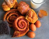 Une image de l'étape 1 de Gâteau de restes de viennoiseries.