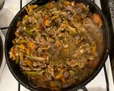 Foto del paso 6 de la receta: Pan árabe relleno de carne y verduritas 🤩