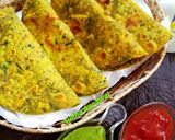 बथुआ के झटपट पराठे (Bathua ke jhatpat parathe recipe in hindi) रेसिपी चरण 5 फोटो